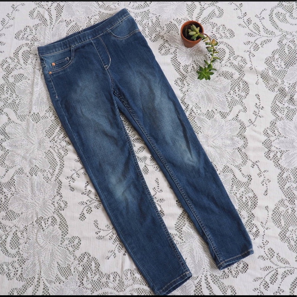 Girls Leggings H & M Size 8